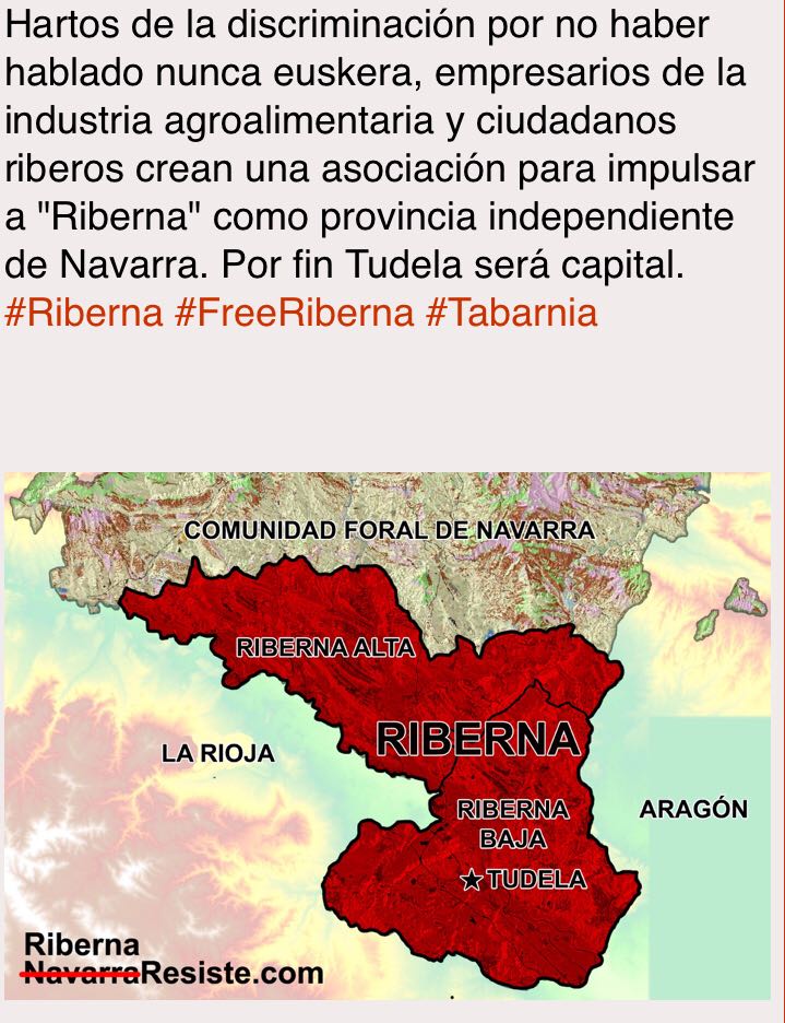 Para los independentistas de Navarra...