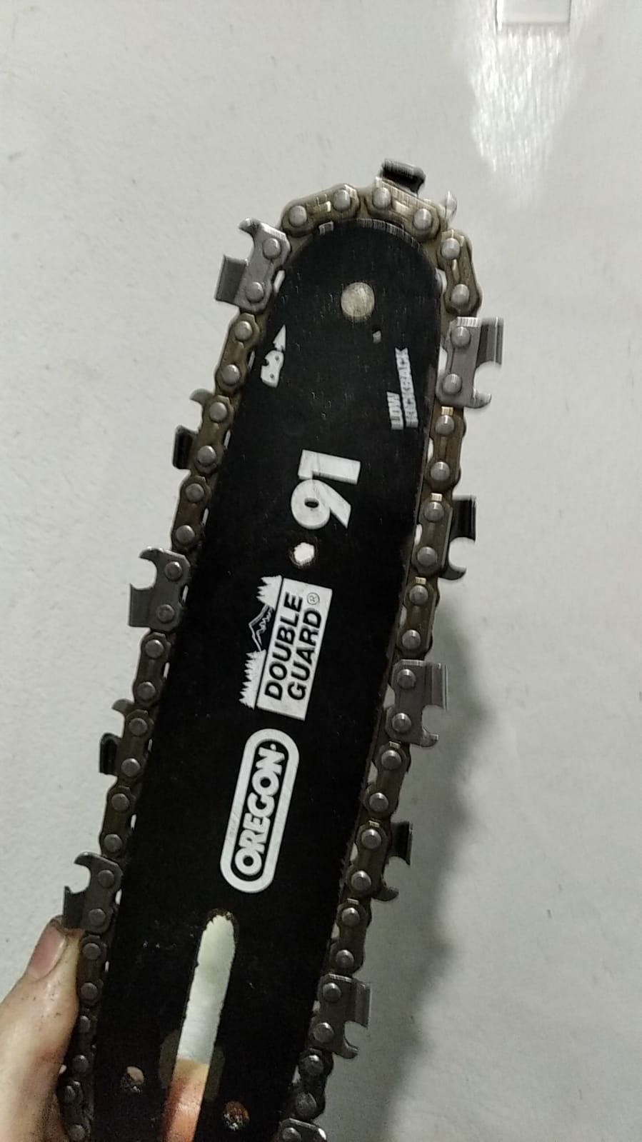 el mazacote para motosierra encaja sin problemas