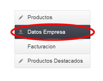 menu empresa