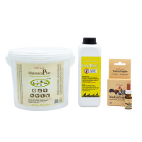 Foto de Pack Tierra de Diatomea (2,5 Kg), Nackentropfen (10 Ml) y Solupioj (1 L) | Productos para el Piojo de las Gallinas | Acabar con el Ácaro Rojo