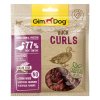 Snacks para Perros Gimdog Duck Curls 6 X 55 G