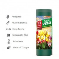 100 Sacos de Basura - Especial Jardín - 120 L