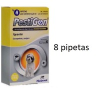 8 Pipetas 0,67 ML Pestigon Anti Pulgas y Garr