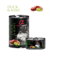 Alpha Spirit Lata Pato Kiwi 12X150 Gr