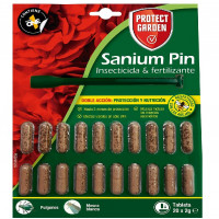 Sanium Pin Insecticida y Fertilizante, Doble 