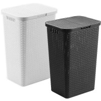 Cesto Blanco para Ropa - 60 L