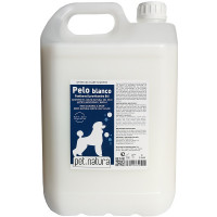 Petnatura Champú PELO Blanco 5 L
