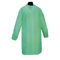 50 Batas Polipropileno SOFT Color Verde con C