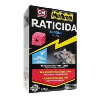 Raticida Muribrom Bloque 200g Veneno para Rat