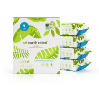 Earth Rated Pack de 4 Paquetes de Toallitas S