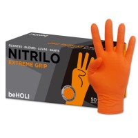 Guante Nitrilo Extreme Naranja M