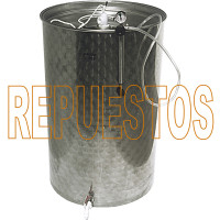 Deposito INOX Siempre Lleno TAPA 72 Cm 500 L