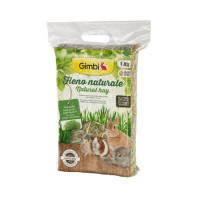 Gimbi Heno Natural para Roedores, 30 Litros