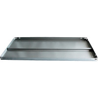 Balda Metálica Gris con Refuerzo - 100X40 Cm