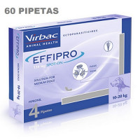 Effipro Spot On 60 Pipetas Antiparasitarias d