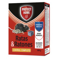 Protect Home Raticida en Bloques Ratas, Raton