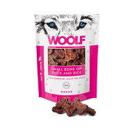 Snacks Woolf Hueso de PATO y Arroz, Bolsa 100