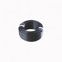 Microtubo 6x4 Mm Negro Rollo de 15m