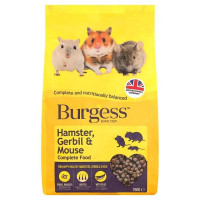 Burgess Gerbo,hamster&ratón Complet 750Gr