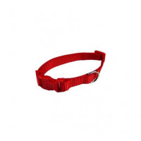 Collar Ajustable Nylon 10Mmx20-30Cm, Rojo