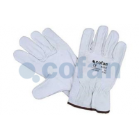 Guante PIEL FLOR de Vacuno T8 Cofan 12 Unidad