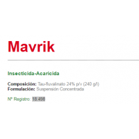 Mavrik Insecticida-Acaricida de Sipcam