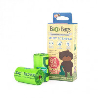 Becobags Mint 4 Rollos X 15 Bolsas (60 Total)