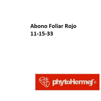 Abono Foliar Rojo 11 -15 -33 de Phytohermes