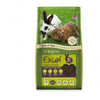 Burgess Excel Conejo Adult con Menta 10Kg