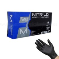 Guantes de Nitrilo Desechables Sin Polvo Colo