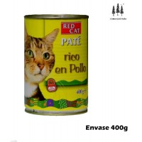 Lata Paté Rico en 400g Comida para Gatos con 