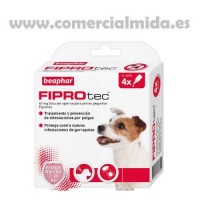 Fiprotec Spot-On para Perros Pequeños 2-10Kg 