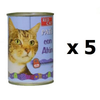 PACK Bandeja de Paté RED CAT 400G Rico en Atú