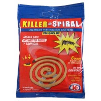 Killer Spiral Insecticida Insectos Voladores,