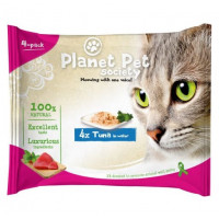 Planet Pet Gato Pouch Pack Atun 4X50Gr