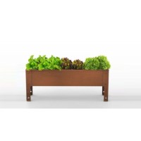 Mesa de Cultivo Parvus 40 Acero Corten | Huer