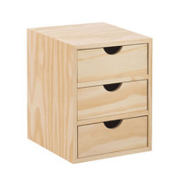 Cajonera Rechapado Pino