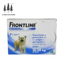 Caja 3 Pipetas Frontline 1,34 Ml para Perros 