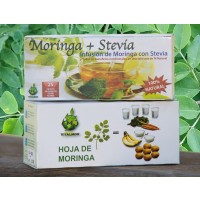 Infusión de Moringa con Stevia