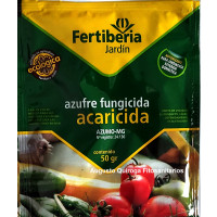 Azufre Mojable Fungicida Acaricida 50g Fertib