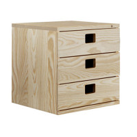 Cajonera Dinamic con 3 Cajones - 36,2X36,2X33
