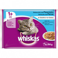 Whiskas Seleccion Pescado 4X100Gr (13 Udes.)