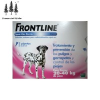 Caja 3 Pipetas Frontline 2,68 Ml para Perros 