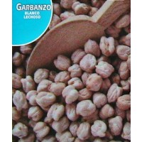 Garbanzo Blanco Lechoso para Siembra. 5 Kilos