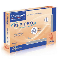 Effipro Spot On 4 Pipetas Antiparasitarias de