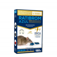 Ratibrom 3 Veneno Para Ratas En Óvulos De Parafina - 1 Kg + 200 Gr