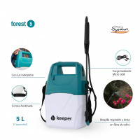 Keeper Pulverizador Eléctrico Forest 5 13965