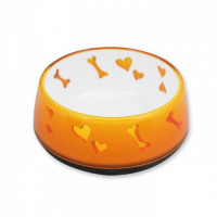 AFP Comederos Love Plástico -Naranja L-900Ml