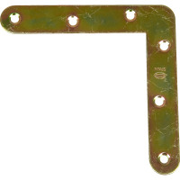 Escuadra Plana Bicromatada - 80 Mm - 100 Uds.