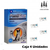 4 Pipetas Fipronilo Pestigon 1,34Mg Perros10-